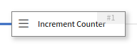 The Increment Counter Node