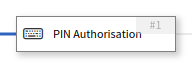the PIN Authorisation node