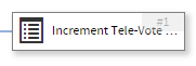 The Increment Tele-Vote Statistic Node