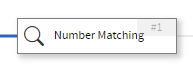 the Number Matching node