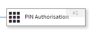 the PIN Authorisation node