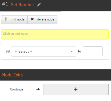 The Set Number Node