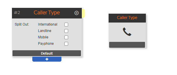 the Caller Type node