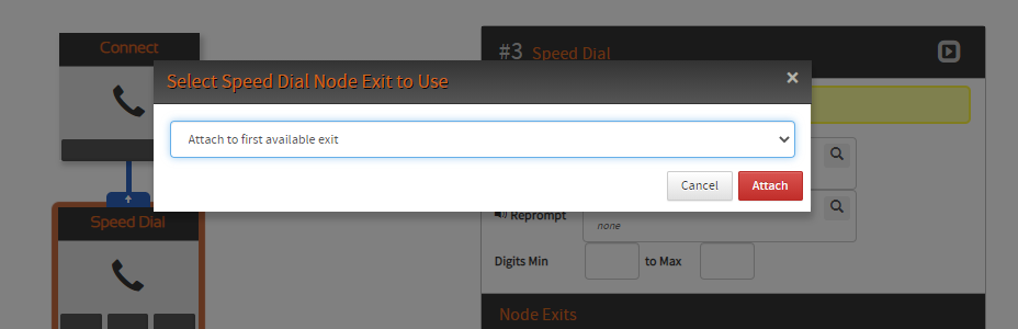 Node Exit Replace Dialog