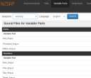 Variable Parts